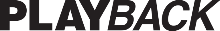 Logo for Playback - website: Playbackonline.ca